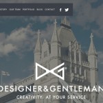 Good inspiration web design of the day：『DESIGNER & GENTLEMAN』