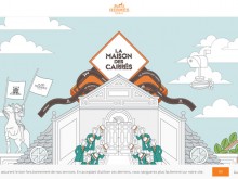 Good inspiration web design of the day：『LA MAISON DES CARRES』